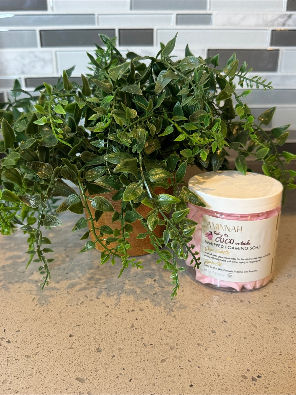 AMINNAH - Baby It’s Cocoa Outside Whipped Foaming Soap